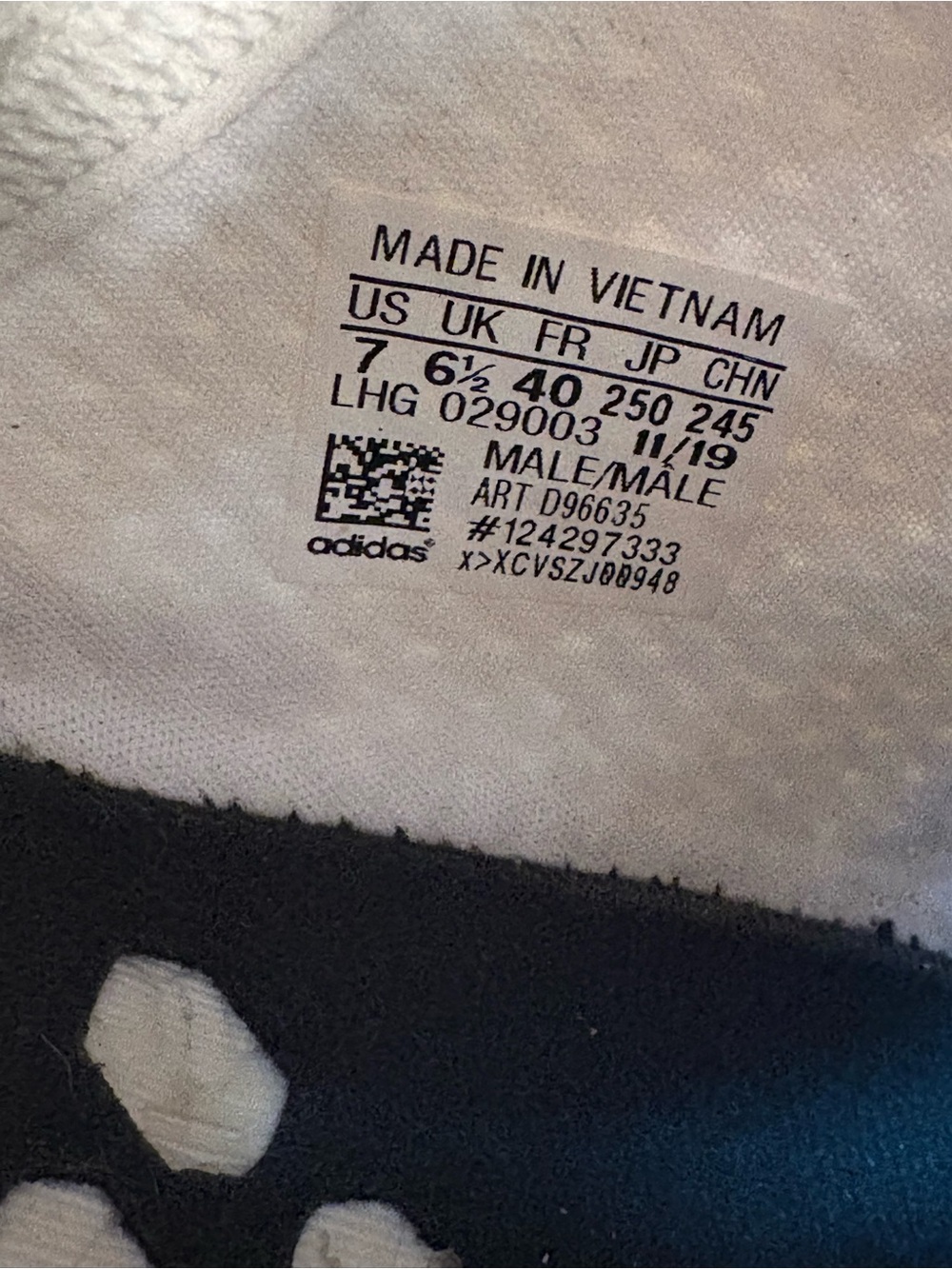 ADIDAS NMD 1 MENS WHITE SNEAKERS SIZE 7 - Picture 8 of 9